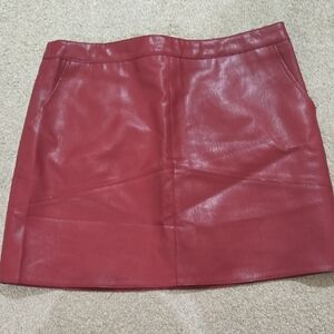 Lulu's Bold Red Mini Skirt